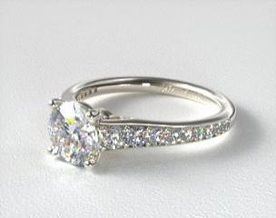 Antique engagement rings thin band
